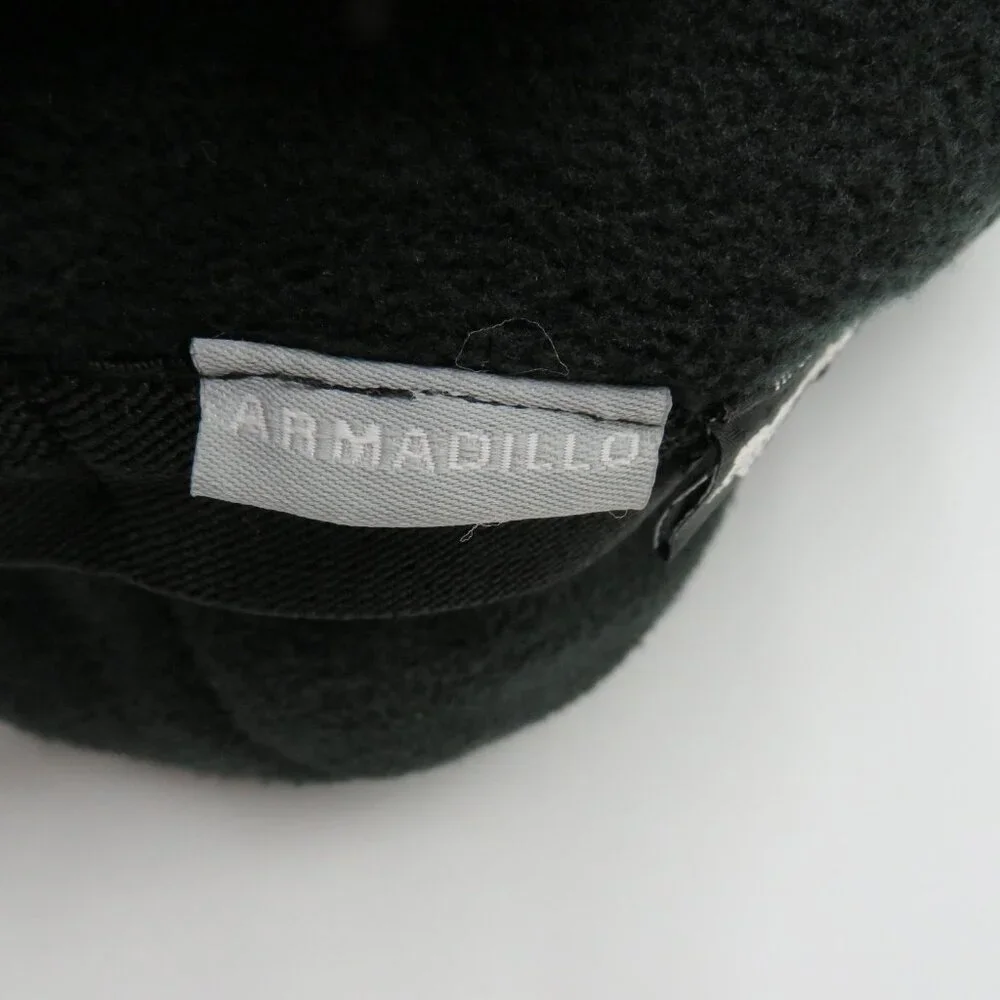 Armadillo Hat Cap Strap Back Mens Medium Waterproof Thinsulate Ear‎ Flap Fleece